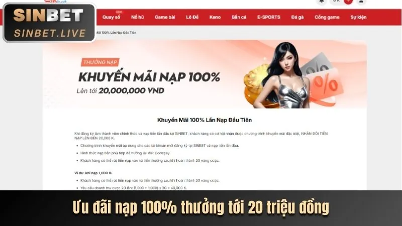 Khuyến mãi chào mừng thành viên mới g168